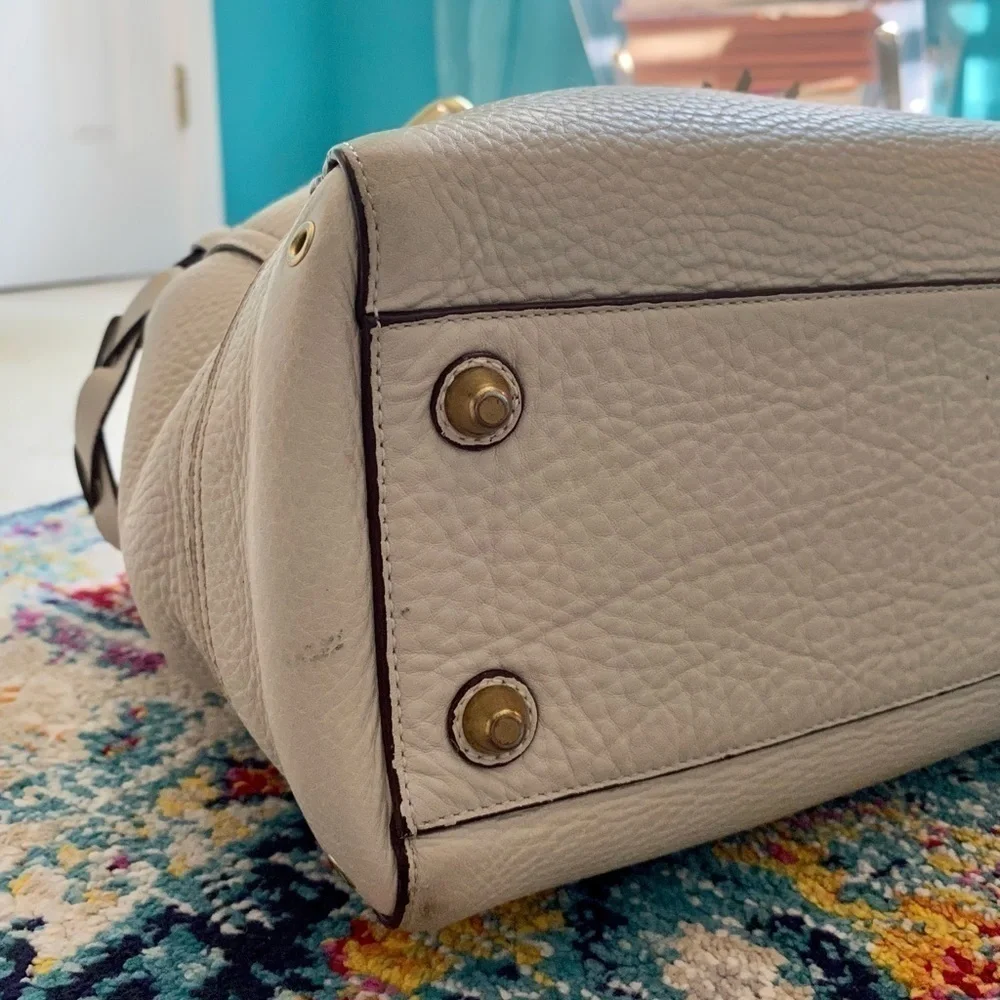 Coach Limited Edition Pebbled Leather Shoulder Tote Satchel Bag J0693-10530